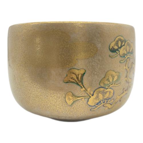 九谷焼 (クタニヤキ) 抹茶椀 翠光作