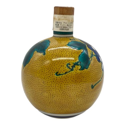 サントリー ブランデー 山上竹凰葡萄文 600ml 特級表記