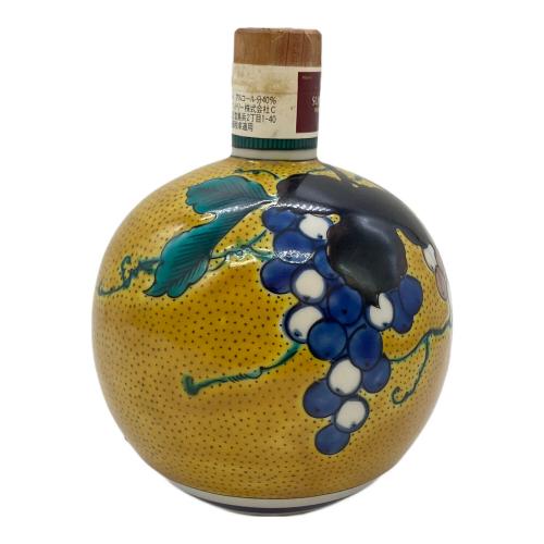 サントリー ブランデー 山上竹凰葡萄文 600ml 特級表記