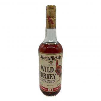 ワイルドターキー (WILD TURKEY) バーボン 液面低下・キャップフィルム切れ有 @ 750ml