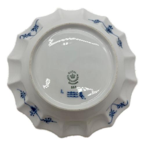 ROYAL COPENHAGEN (ロイヤル・コペンハーゲン) デザートボウル ブルーフルーテッド