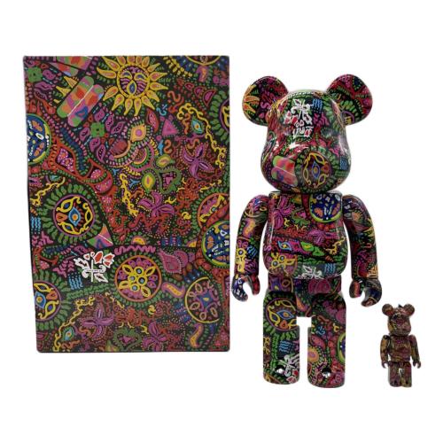 MEDICOM TOY(メディコムトイ)　BE@RBRICK PSYCHEDELIC PAISLEY 100% & 400％　X JAPAN hide フィギュア