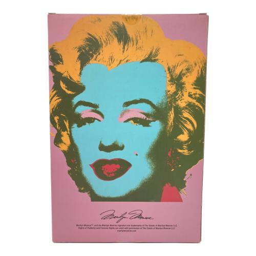 MEDICOM TOY(メディコムトイ)　BE@RBRICK Andy Warhol Marilyn Monroe #2 100% & 400% フィギュア