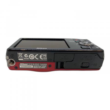 Nikon (ニコン) コンパクトデジタルカメラ COOLPIX S6000 レッド