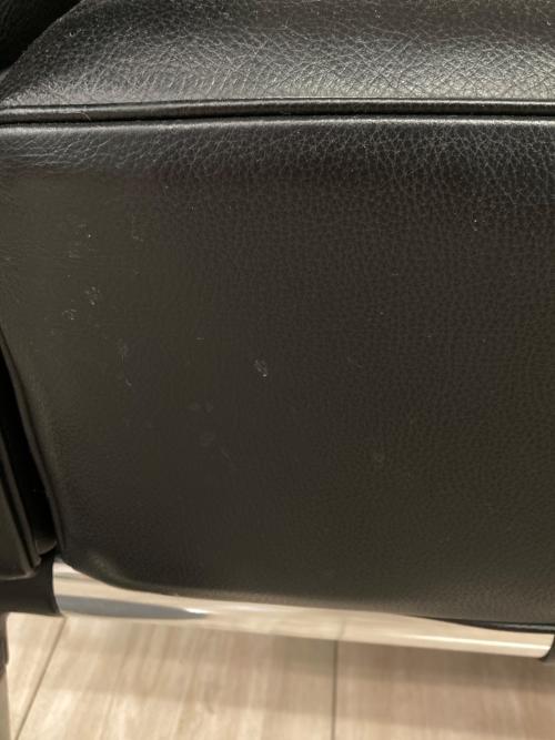 CASSINA (カッシーナ) 2人掛けワイドソファー 241-32 右ホリゾンタル 左ナロウアーム ブラック PRIVE