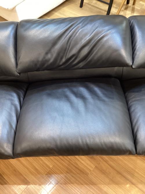 CASSINA (カッシーナ) 3人掛けソファー ブラック MARALUNGA