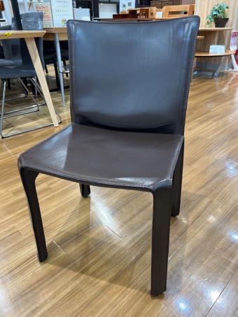 CASSINA (カッシーナ) アームレスチェアー U-3 ブラウン CAB