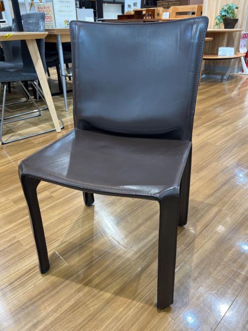 CASSINA (カッシーナ) アームレスチェアー U-3 ブラウン CAB