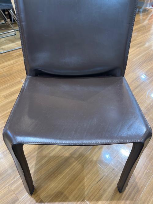 CASSINA (カッシーナ) アームレスチェアー U-3 ブラウン CAB
