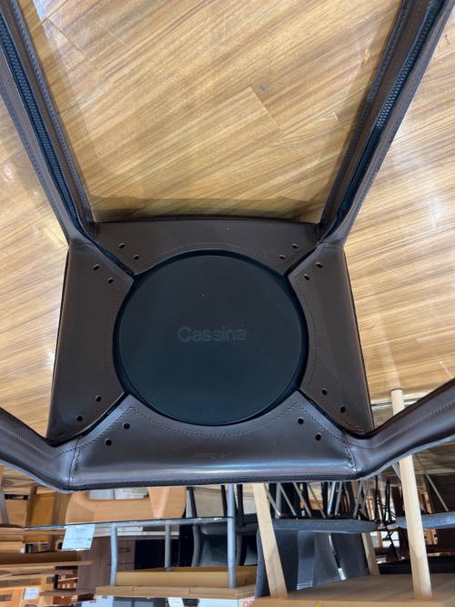 CASSINA (カッシーナ) アームレスチェアー U-3 ブラウン CAB