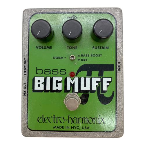 Electro Harmonix (エレクトロ・ハーモニックス) ベース用ディストーション BASS BIG MUFF PI