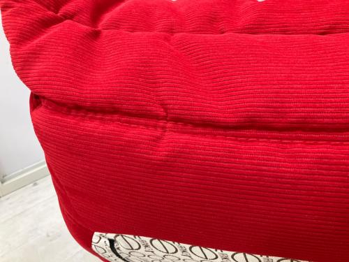 ligne roset (リーンロゼ) オットマン(パフ) レッド TOGO/トーゴ