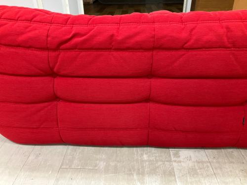 ligne roset (リーンロゼ) 3人掛けソファー レッド TOGO/トーゴ