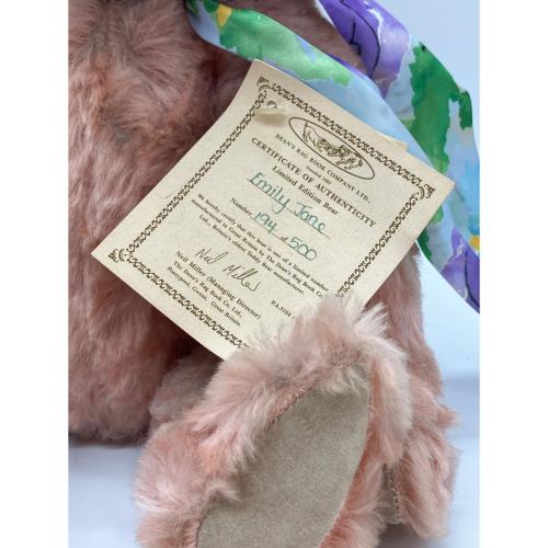 DEAN'S RAG BOOK (ディーンズ・ラグ・ブック) Emily Jane テディベア 世界500体限定 194/500