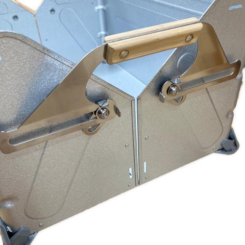 Snow peak (スノーピーク) 収納ケース UG-055G シルバー シェルフコンテナ50