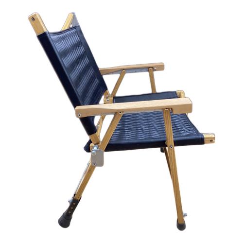Kermit chair (カーミットチェア) アウトドアチェア DIA JACKET,ヒジラク,ノビタブラック付 ブラック カーミットチェアワイドカスタム(オーク)