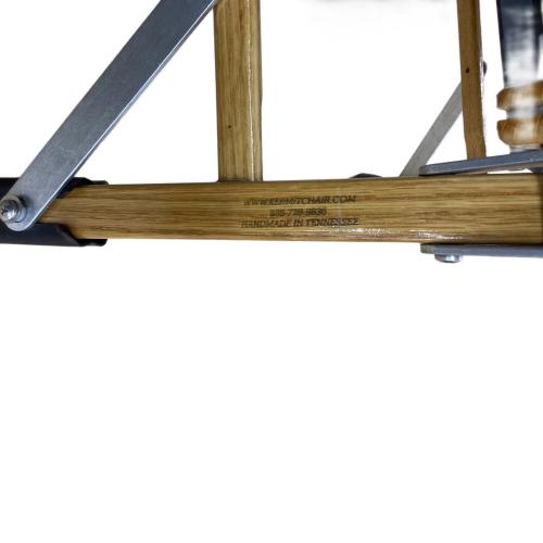 Kermit chair (カーミットチェア) アウトドアチェア DIA JACKET,ヒジラク,ノビタブラック付 ブラック カーミットチェアワイドカスタム(オーク)