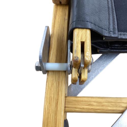 Kermit chair (カーミットチェア) アウトドアチェア DIA JACKET,ヒジラク,ノビタブラック付 ブラック カーミットチェアワイドカスタム(オーク)