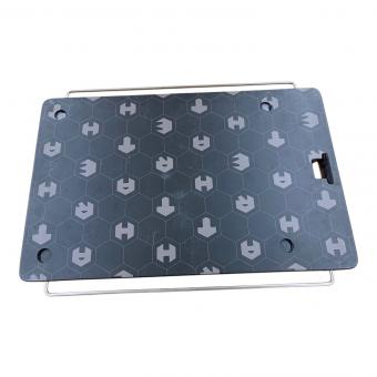 The Arth (ザァ～ッス) アウトドアテーブル ブラック×グレー(マット仕上げ) 床上手さん.