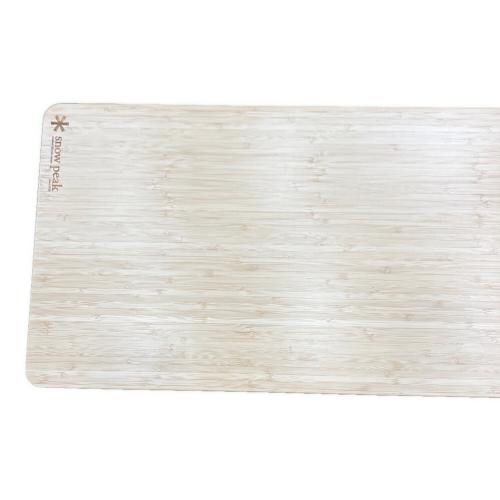 Snow peak (スノーピーク) アウトドアチェア LV-066TL フォールディングシェルフロング Light Bamboo