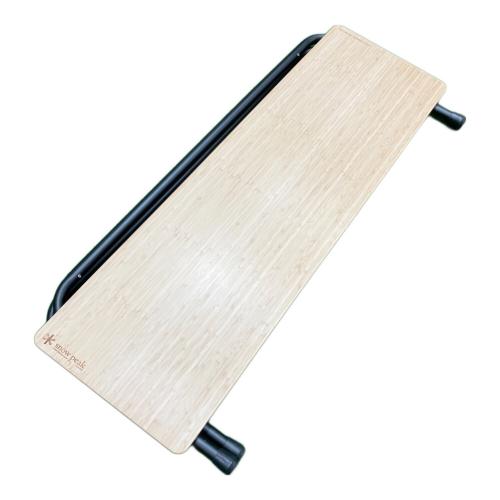 Snow peak (スノーピーク) アウトドアチェア LV-066TL フォールディングシェルフロング Light Bamboo