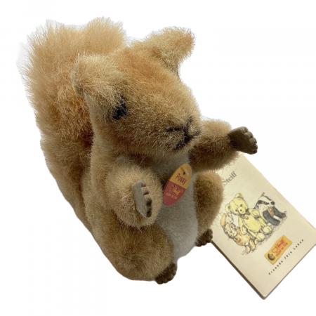 Steiff (シュタイフ) ヌイグルミ リス タグ付 045103｜トレファクONLINE