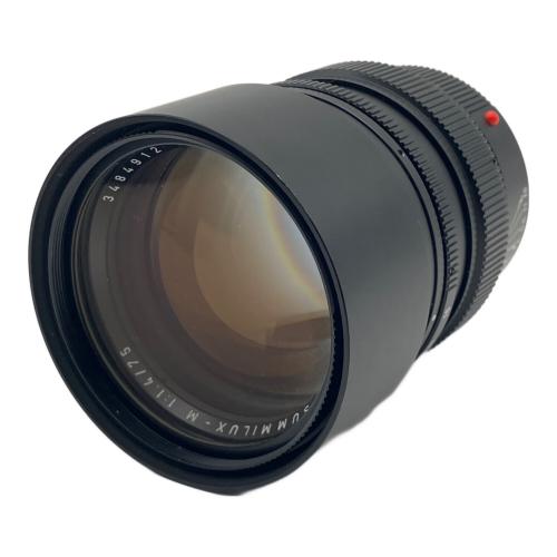 LEITZ レンズ SUMMILUX-M 1:14/75 単焦点 F1.4 -