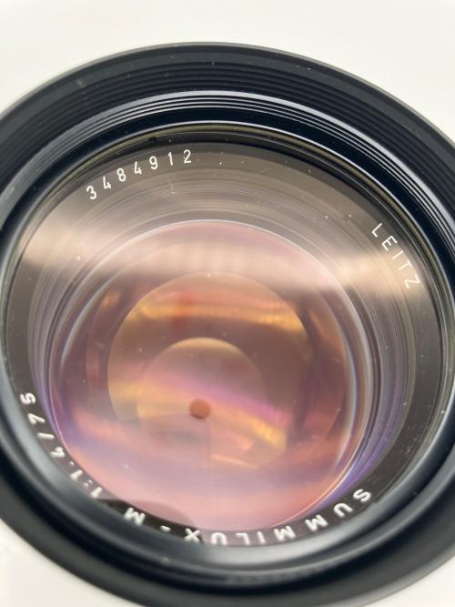 LEITZ レンズ SUMMILUX-M 1:14/75 単焦点 F1.4 -