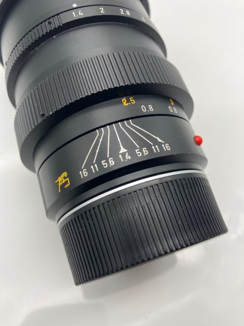 LEITZ レンズ SUMMILUX-M 1:14/75 単焦点 F1.4 -