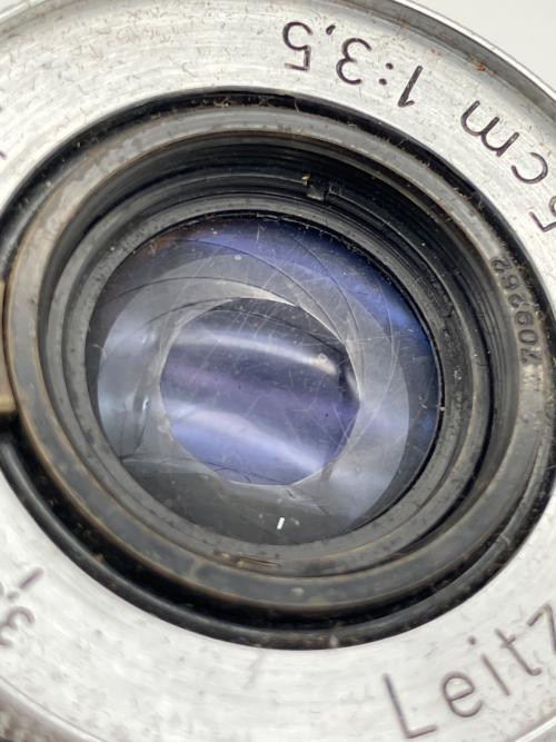 Leica (ライカ) 単焦点レンズ elmar 50mm f3.5 -