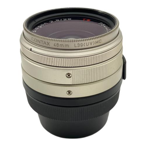 CONTAX (コンタックス) 単焦点レンズ Carl Zeiss Biogon 2.8/28 T* 28mm F2.8 -