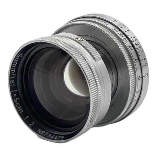 ☆☆Leica ライカ　Summitar 5cm 1:2 50mm /936688 14753極上 ライカ Leitz Summitar 5cm F2 L 50mm LEICA SUMMITAR 50mm
