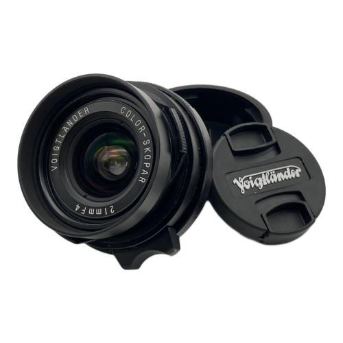 Voigtlander (フォクトレンダー) 単焦点レンズ COLOR SKOPAR 21mmF4 21ｍｍ F4 ■