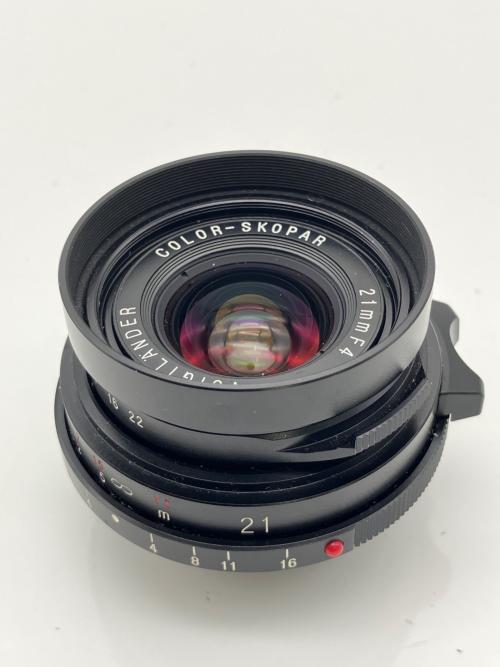 Voigtlander (フォクトレンダー) 単焦点レンズ COLOR SKOPAR 21mmF4 21ｍｍ F4 ■