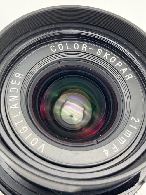 Voigtlander (フォクトレンダー) 単焦点レンズ COLOR SKOPAR 21mmF4 21ｍｍ F4 ■