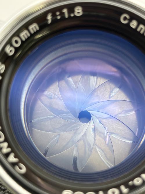 CANON (キヤノン) フィルムレンジファインダーカメラ 50㎜ F1.8レンズセット 動作未確認 IV Sb -