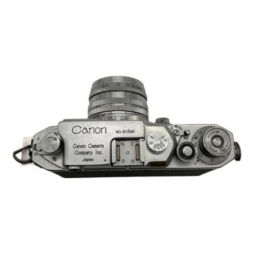 CANON (キヤノン) フィルムレンジファインダーカメラ 50㎜ F1.8レンズセット 動作未確認 IV Sb -