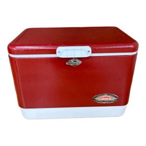 Coleman (コールマン) スチールベルトクーラー クーラーボックス 6154B703 54QT レッド