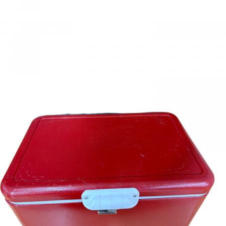 クーラーボックス  54QTスチールベルトクーラー レッド6154B703 Coleman (コールマン) スチールベルトクーラー クーラーボックス