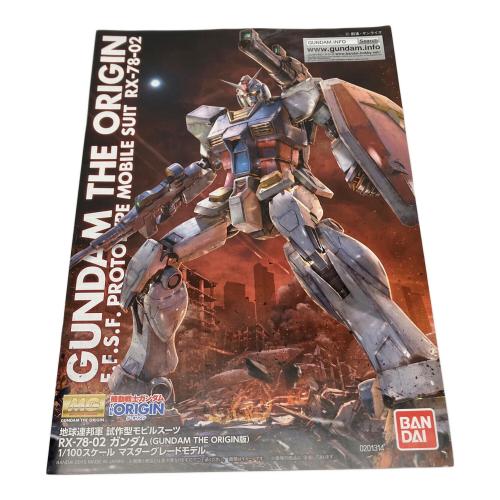 BANDAI (バンダイ) MG RX-78-02ガンダム ソリッドクリア/リバース