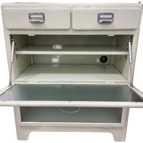 DULTON (ダルトン) キャビネット アイボリー 棚板1枚欠品 下段2段