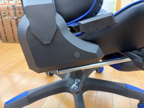 CONTIEAK ゲーミングチェア ブルー ルセル