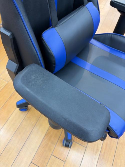CONTIEAK ゲーミングチェア ブルー ルセル