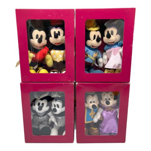 DISNEY (ディズニー) ヌイグルミ　ミッキーアンドミニーペアぬいぐるみ4種セット