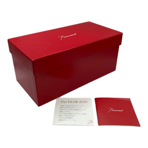 Baccarat (バカラ) イヤーロックグラス 2020 2客セット