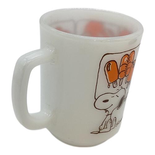 Fire King (ファイヤーキング) マグカップ スヌーピー アイスクリーム