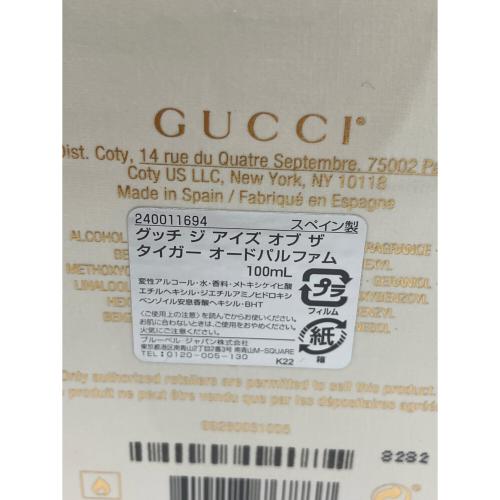 GUCCI (グッチ) オードパルファム 100ml 残量80%-99% ジ アイズ オブ ザ タイガー