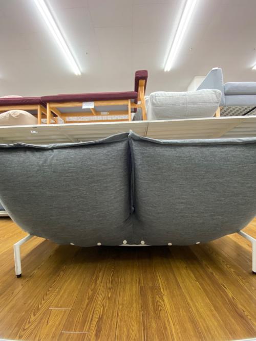 ligne roset (リーンロゼ) 2人掛けソファー 張地Hランク グレー カラン