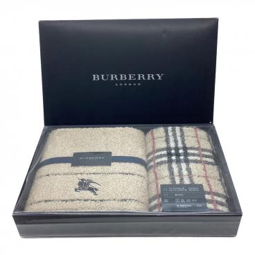 BURBERRY LONDON (バーバリーロンドン) 羽毛膝掛け ノバチェック