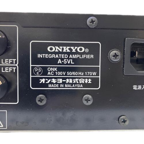 Onkyo (オンキョー) プリメインアンプ A-5VL 2010年製